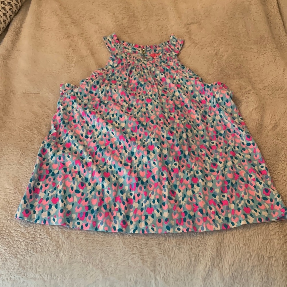 Lilly Pulitzer halter-style tabk